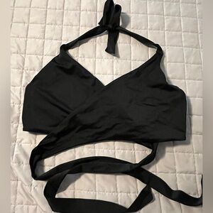Athleta Classic Black Swim Top